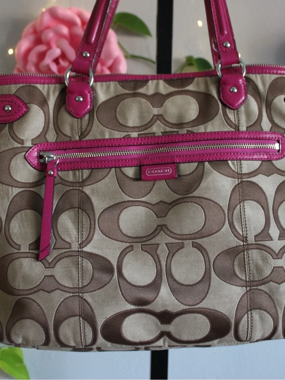 Coach signature canvas